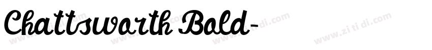 Chattsworth Bold字体转换 Chattsworth Bold字体转换